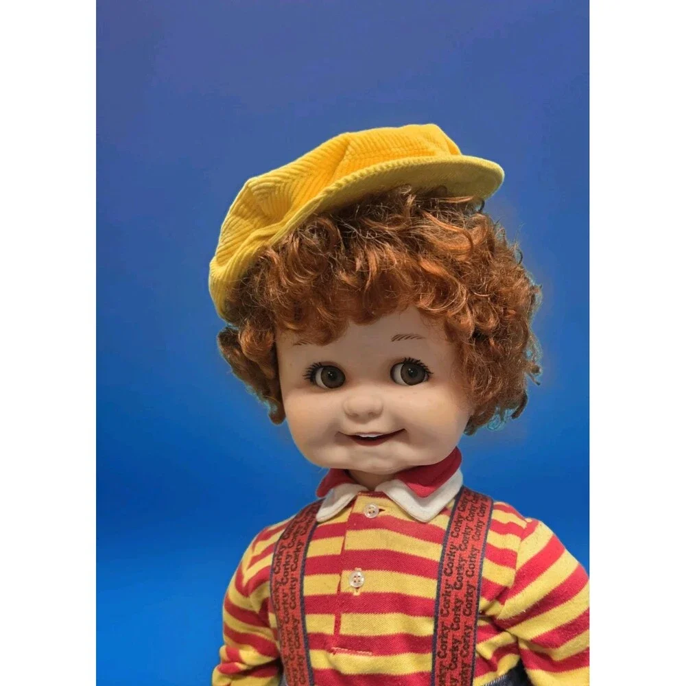 1986 PLAYMATES Doll 🎀 CORKY Cricket Talking WORKS Eyes Mouth Move TESTED